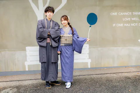 【東京・新宿・着物レンタル】大人気レトロプレミアム★ヘアセット付き！アンティーク着物をエレガントに♡