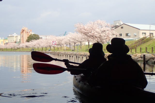 東京・江戸川区・スカイツリーカヌーツアー