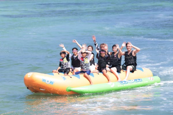 沖縄・中頭郡・マリンスポーツ】人気マリンスポーツ2種を体験！ダブル