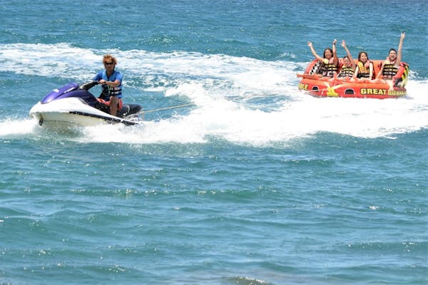 沖縄・中頭郡・マリンスポーツ】人気マリンスポーツ2種を体験！ダブル