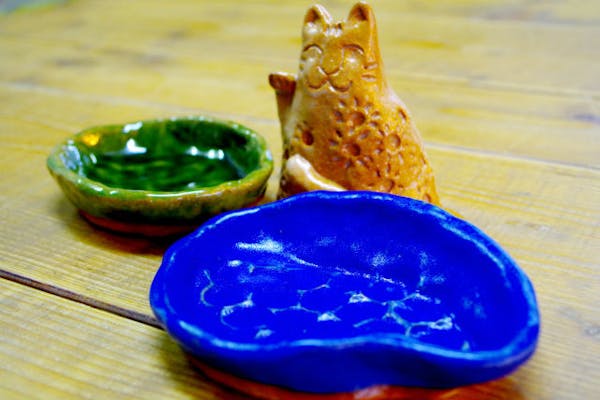 神奈川・平塚・お子様向け陶芸体験】粘土遊びをカタチに残す☆楽しい