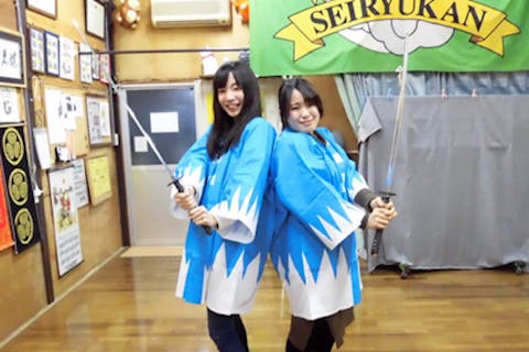 【真剣試し斬り体験】初めての方も大歓迎！袈裟斬りを体験しよう！