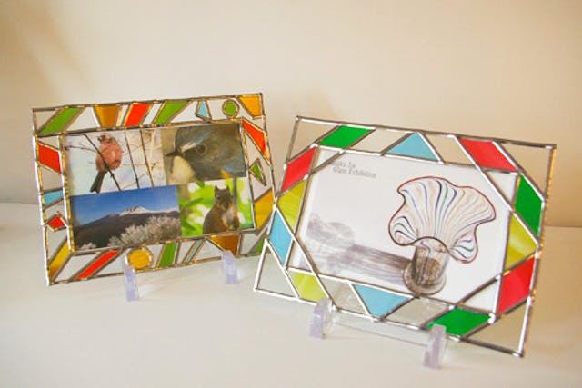 埼玉・越谷・ガラス細工（90分・ステンドグラス風フォトフレーム