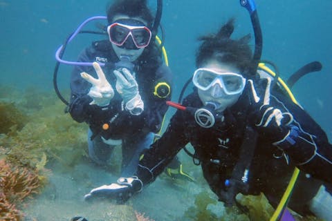 【福井・ファンダイビング】早割プラン！ブランクダイバー大歓迎！アフターダイブは日本海を眺める温泉でほっこり（重器材レンタル無料！）