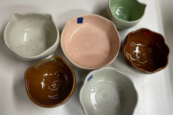 愛知・瀬戸焼】電動ロクロ 288色以上の色から選べる 手ぶらOK・2作品