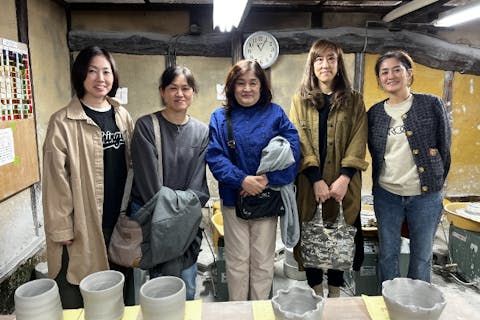 【瀬戸市 電動ろくろ)　（３名様以上で） ファミリープラン 家族で楽しく気軽に 45分