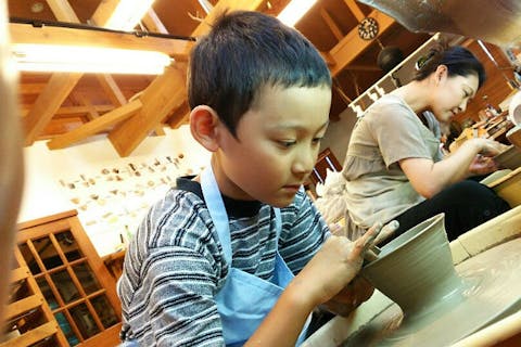 東京・多摩・小学生限定！こども電動ろくろ体験（約2時間・初めてでも安心！）