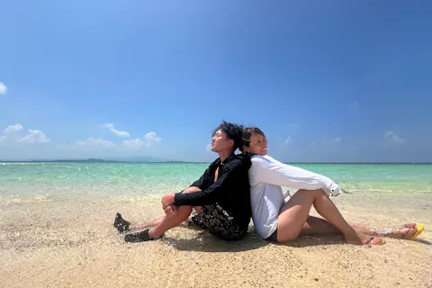 石垣島/AM半日】幻の島上陸＆サンゴの楽園で体験ダイビング〈今だけ