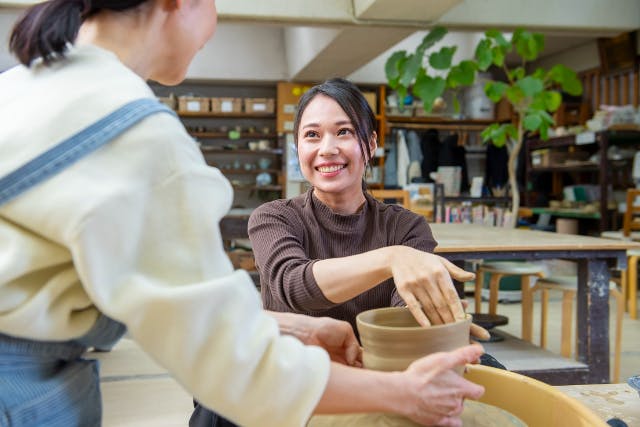 【JR大阪駅徒歩3分・陶芸体験】入会ご希望の方へ！