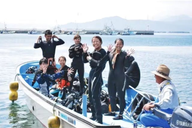 【宮城県・体験ダイビング・1ボート】女川・石巻の海で体験ダイビング。レベルに合わせて楽しく潜ろう！