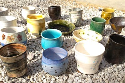 愛知・名古屋・電動ろくろ】3時間練習し放題！模様描き・色塗りも