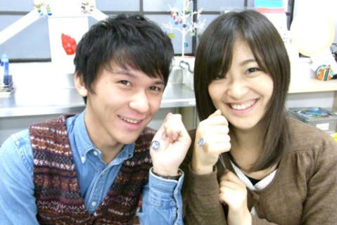 【上野エリア・仲御徒町駅徒歩1分・手作りアクセサリー】シルバーとイタリアガラスを組合せたリンプルペンダント作り（約1～2時間）