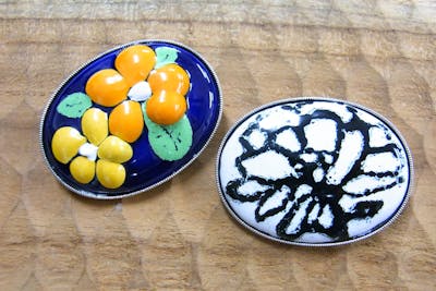 上野エリア・仲御徒町駅徒歩1分・手作りアクセサリー】七宝焼き