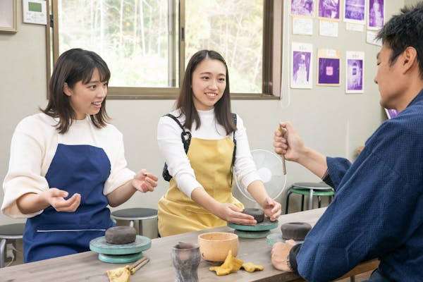 岡山・瀬戸内・手びねり】リーズナブルに体験!コップや小皿を作 岡山・瀬戸内・手びねり】リーズナブルに体験!コップや小皿を作