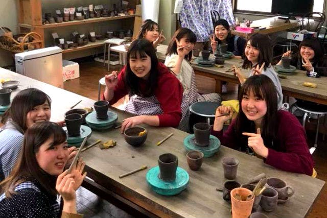岡山・瀬戸内・手びねり】リーズナブルに体験!コップや小皿を作 岡山・瀬戸内・手びねり】リーズナブルに体験!コップや小皿を作