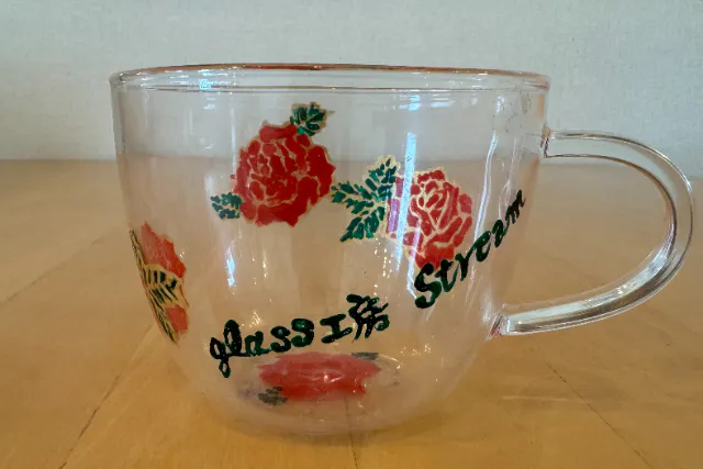 【岐阜・ガラス工芸】毎日使える！飲食用コップに、自分だけの絵を描こう