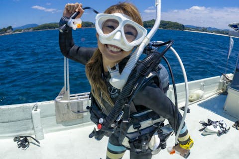 【大阪・体験ダイビング】大阪近海の海に潜ろう！体験ダイビング