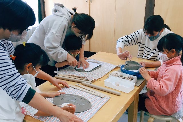 【大分市・陶芸体験】未就学のお子さまと一緒に楽しめます。おやこdeとうげい教室