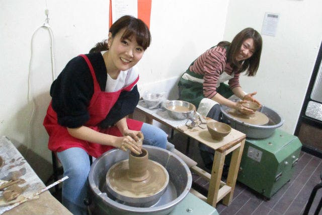【札幌・陶芸】本格的な陶芸をしたい方におすすめ！電動ろくろプラン