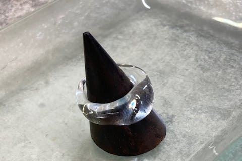 【東京・高円寺】耐熱ガラスの指輪作り体験（1時間半・当日持ち帰り可）