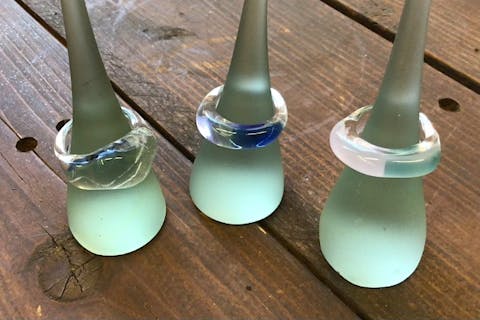 【東京・高円寺】耐熱ガラスの指輪作り体験（1時間半・当日持ち帰り可）