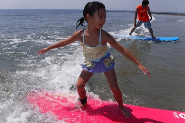 【愛知・知多半島・サーフィン】陸上練習に最適！カリフォルニア生まれのハムボードに挑戦