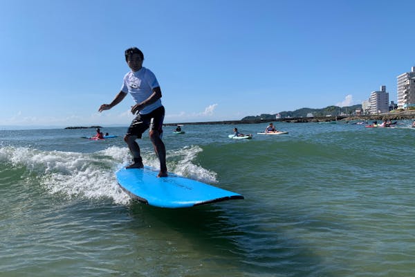 愛知・知多半島・サーフィン】春や秋も波乗りしよう！サーフィンプラン