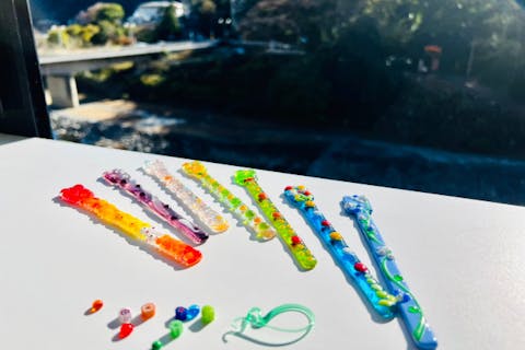 【東伊豆・フュージング】おしゃれなカクテルのお供に！フュージング体験・マドラー