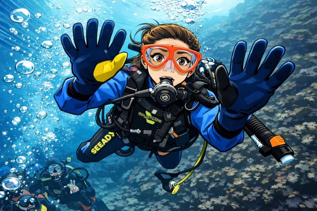 【渋谷駅/新横浜駅無料送迎！ドライスーツ無料！東京発・体験ダイビング】＜都内送迎あり＞三浦半島・城ヶ島でダイビングに挑戦しよう！タオルと水着だけで気軽に参加可能！