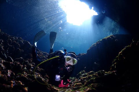 【沖縄・宮古島・ファンダイビング】ボートで2ダイビング！魅力的な地形の宮古島海域へ（ライセンス必須）