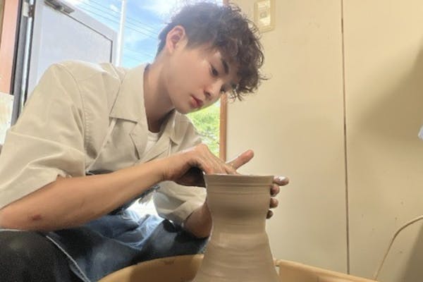 陶芸　電動ろくろ　釉薬 電動ろくろ1品☆梱包料込み】釉薬11色341通りから、作品のサイズも