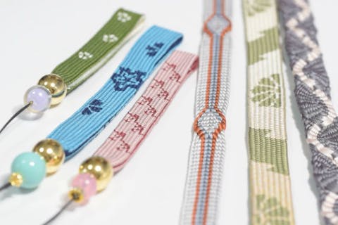 【福岡市・組紐】組紐で作るストラップ（1時間30分・お茶お菓子付）