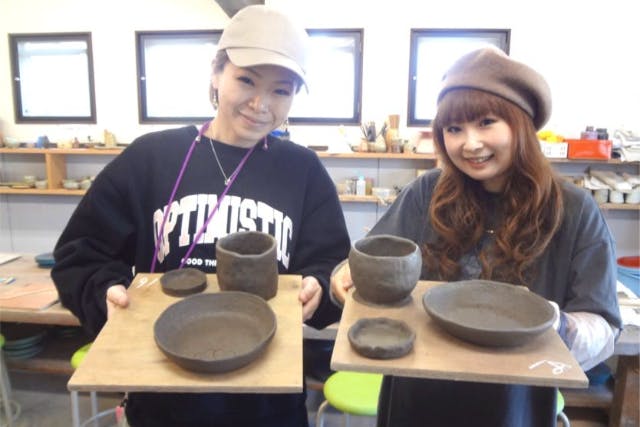 ファミリーカップルに人気【三重・伊賀市・陶芸体験】手回し