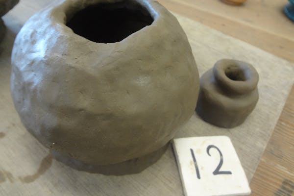 三重・伊賀市・陶芸体験】手回しロクロ 伊賀焼フリーカップ