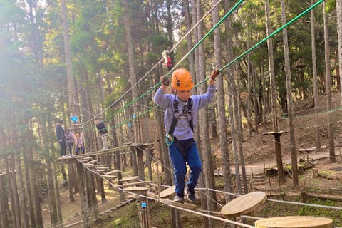 ターザニア キャノピーコース【千葉・長柄町・フォレストアドベンチャー】