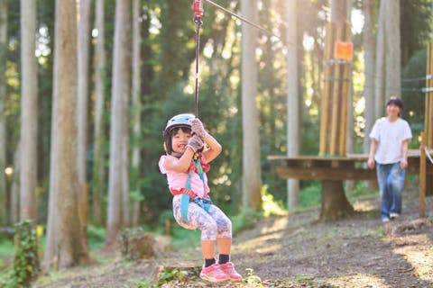 ターザニア キッズコース【千葉・長柄町・フォレストアドベンチャー】