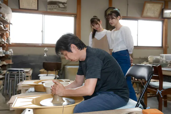 岡山・倉敷市】酒津焼・電動ろくろ（湯のみ・マグカップ・茶碗など・95