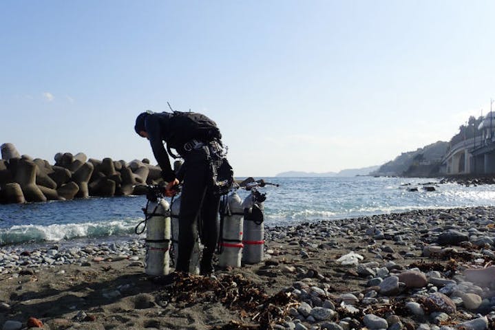 神奈川 小田原 体験ダイビング 非日常な思い出を 体験ダイビング カップルプラン アソビュー