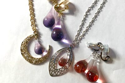 神奈川・寒川・ガラス細工】光を集めてキラキラ輝くガラスのしずく