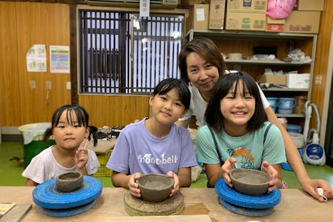 【千葉・夷隅・陶芸体験】自然豊かな大多喜城下で手びねり陶芸体験！いすみ鉄道「大多喜駅」から徒歩約15分！自分だけの湯のみをつくろう