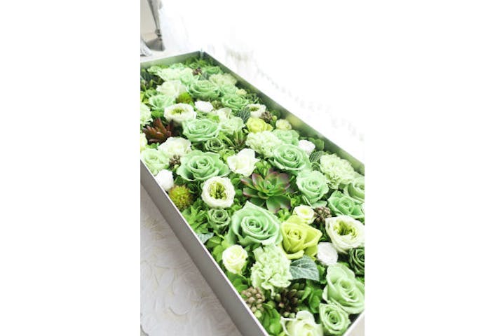 千葉 市川 プリザーブドフラワー フラワーデザイナー体験 プリザーブドフラワー1個 アソビュー