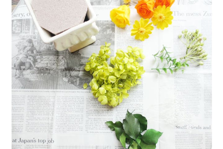 千葉 市川 プリザーブドフラワー フラワーデザイナー体験 プリザーブドフラワー1個 アソビュー