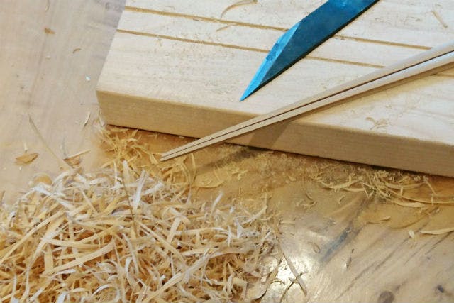 【京都・嵐山・箸作り体験】京都嵯峨野の竹使用！削って作るマイお箸