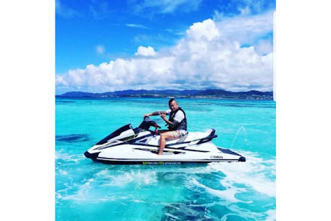 【沖縄・石垣島・水上バイク】たっぷり海を疾走！水上バイクの1日レンタル