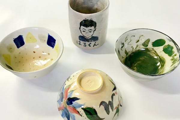 山口・絵付け体験】自分だけの器が簡単に完成！萩焼絵付け体験