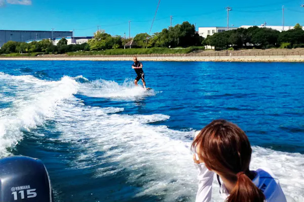 大阪・貝塚・ウェイクボード】大満足！ウィンドサーフィン＆ウェイク