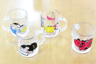 福島・会津・ガラス細工】会津のお土産に！ガラスコップ絵付け体験