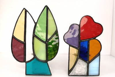 つがい　オウム　ステンドグラス ステンドグラス岡崎教室（土） - ARC OASIS - アークオアシス｜画材