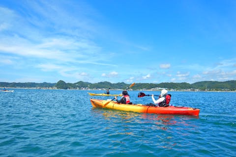 【千葉・南房総・館山・シーカヤック】シーカヤック1日体験