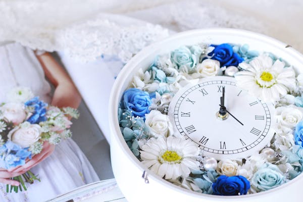 岡山・倉敷・プリザーブドフラワー・花時計】美観地区から車で15分